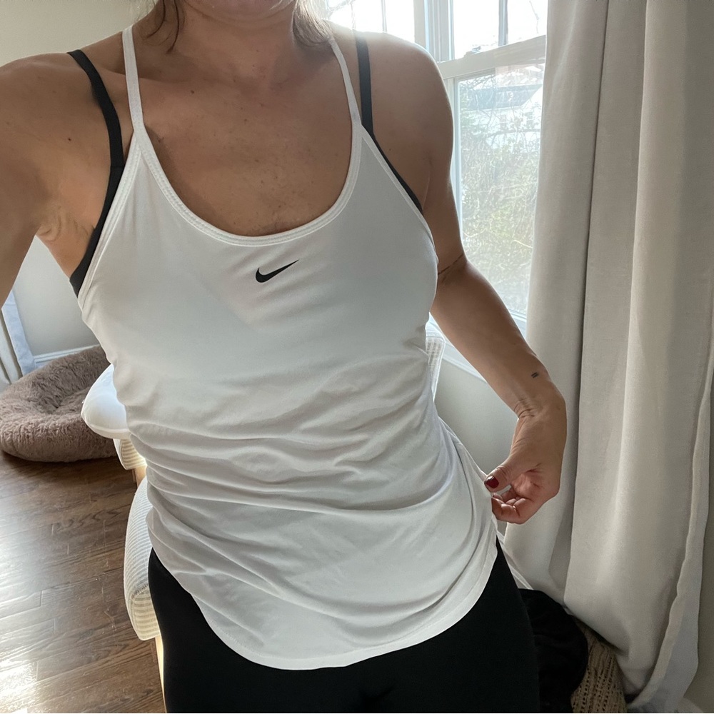Nike tank top white